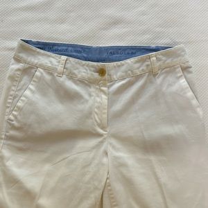 Talbots The Weekend Chino 8 Petite, White
